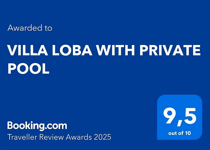 Villa Loba With Private Pool